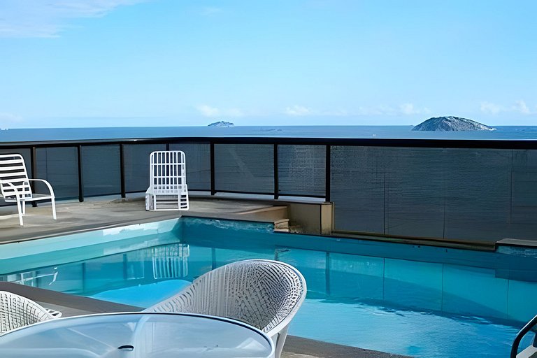 Frontbeach Upscale in the Heart of Ipanema up/to 4