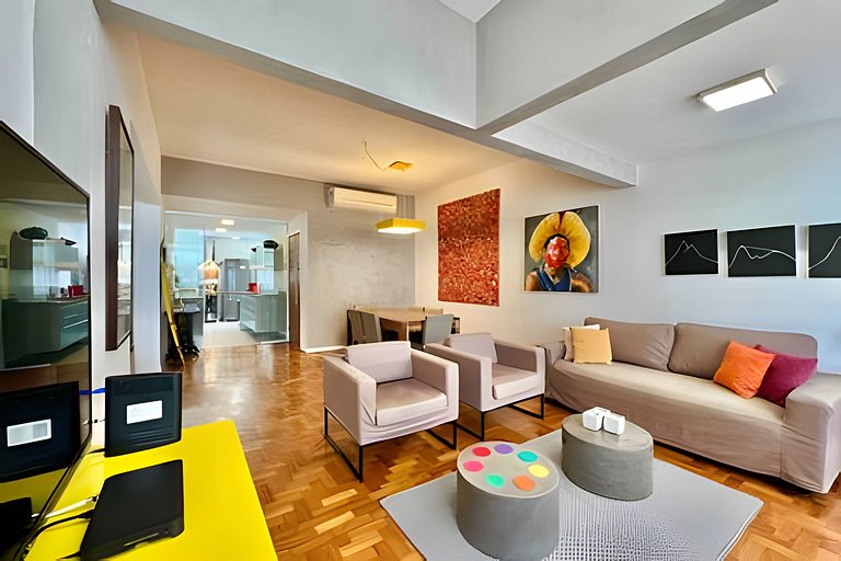 Design Contemporâneo 2qts p/até 04 - Ipanema