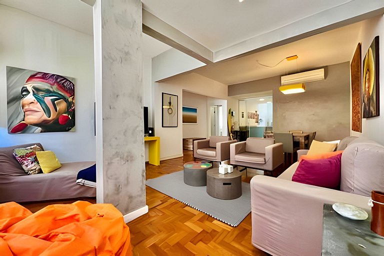 Design Contemporâneo 2qts p/até 04 - Ipanema