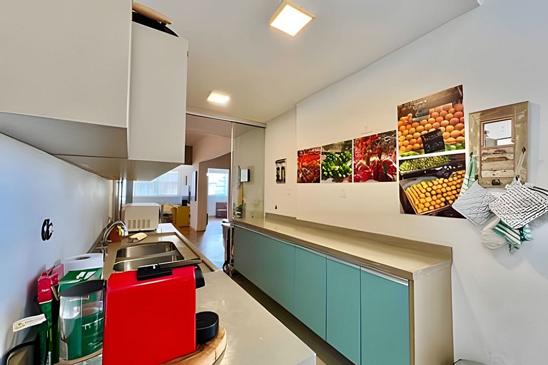 Design Contemporâneo 2qts p/até 04 - Ipanema