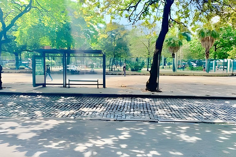 Confortável p/até 4 WI-FI 240M a 1 minuto Praia