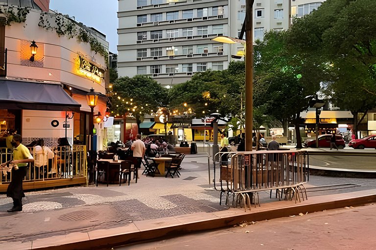 Aconchego e Estilo - Posto 12 - Leblon - WiFi 240M