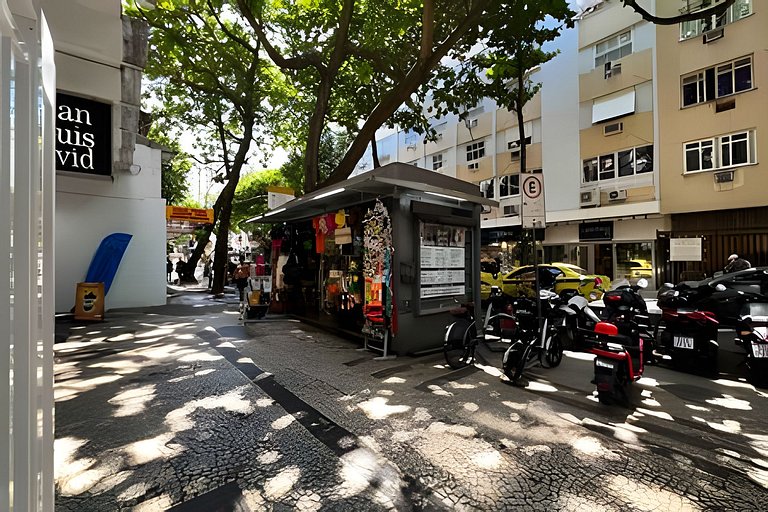 Sofisticação na rua + badalada d Ipanema 300M WIFI