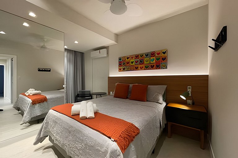 Contemporary Apartment Leblon Wi-Fi 250M