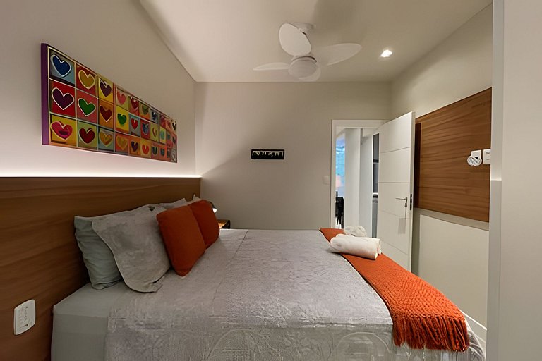 Contemporary Apartment Leblon Wi-Fi 250M