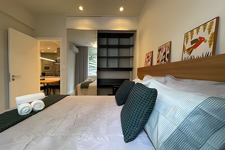 Contemporary Apartment Leblon Wi-Fi 250M