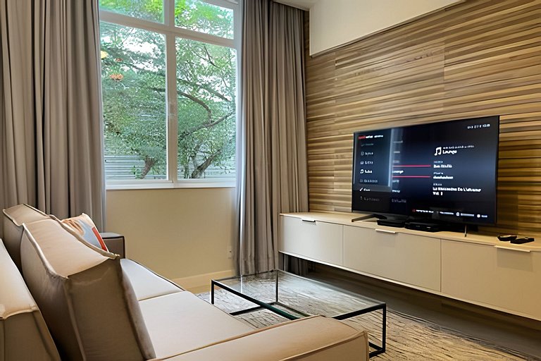 Contemporary Apartment Leblon Wi-Fi 250M