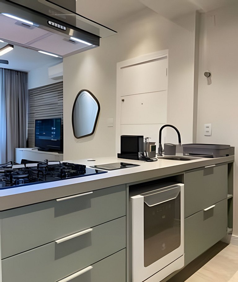 Contemporary Apartment Leblon Wi-Fi 250M