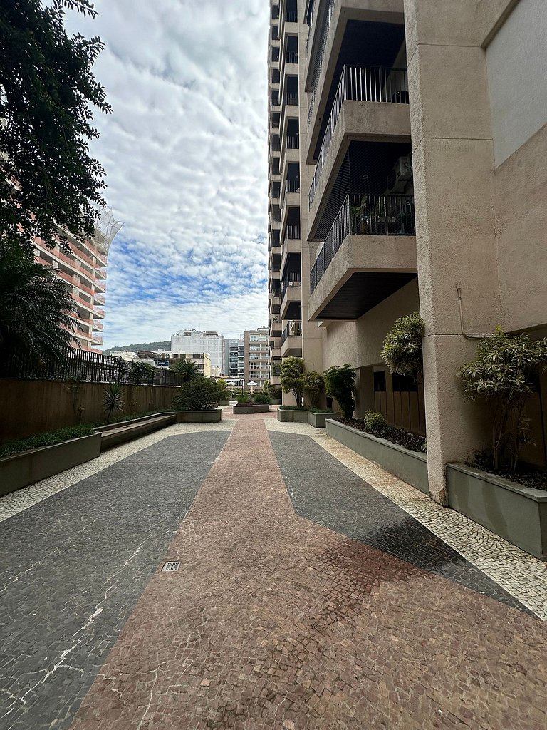 Vista Frente Mar entre Copa e Ipanema p/até 4