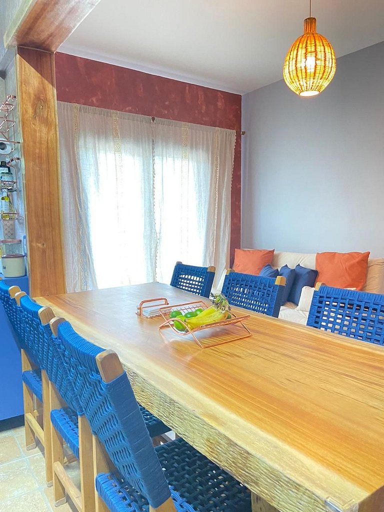 Terraço Mediterrâneo a 50 m da praia ate 4 pessoas