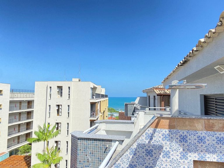 Terraço Mediterrâneo a 50 m da praia ate 4 pessoas