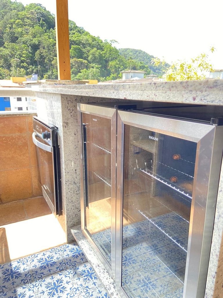 Terraço Mediterrâneo a 50 m da praia ate 4 pessoas
