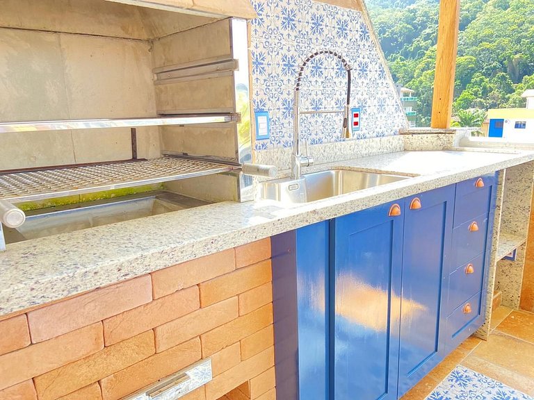 Terraço Mediterrâneo a 50 m da praia ate 4 pessoas