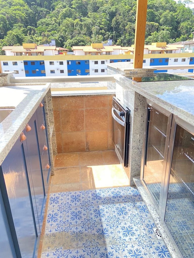 Terraço Mediterrâneo a 50 m da praia ate 4 pessoas