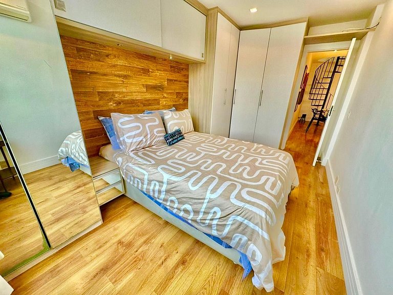 Cobertura duplex Ipanema para ate 2 pessoas