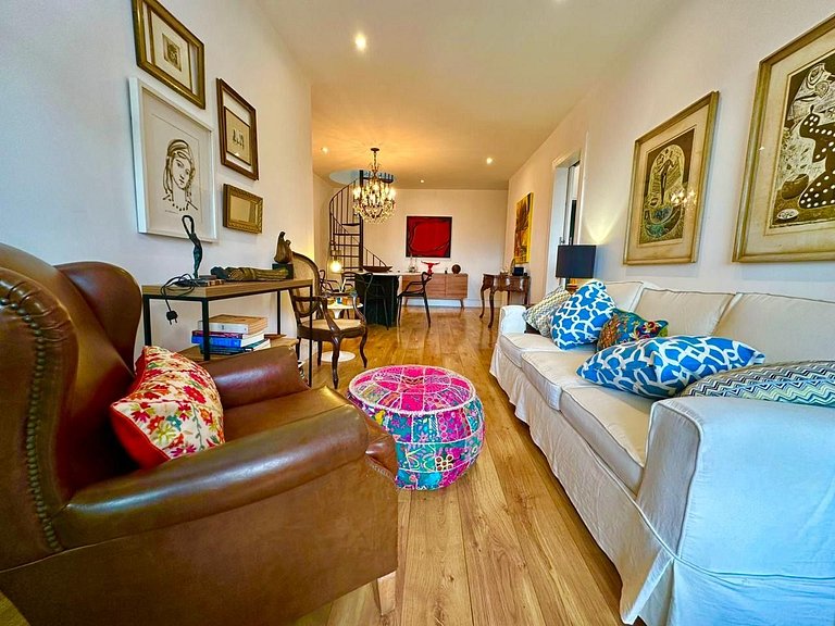 Penthouse dúplex en Ipanema para hasta 2 personas
