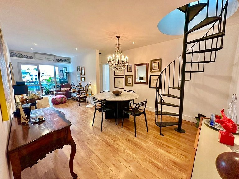 Penthouse dúplex en Ipanema para hasta 2 personas