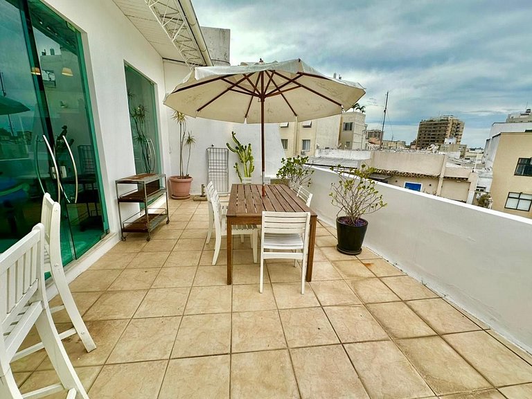 Penthouse dúplex en Ipanema para hasta 2 personas