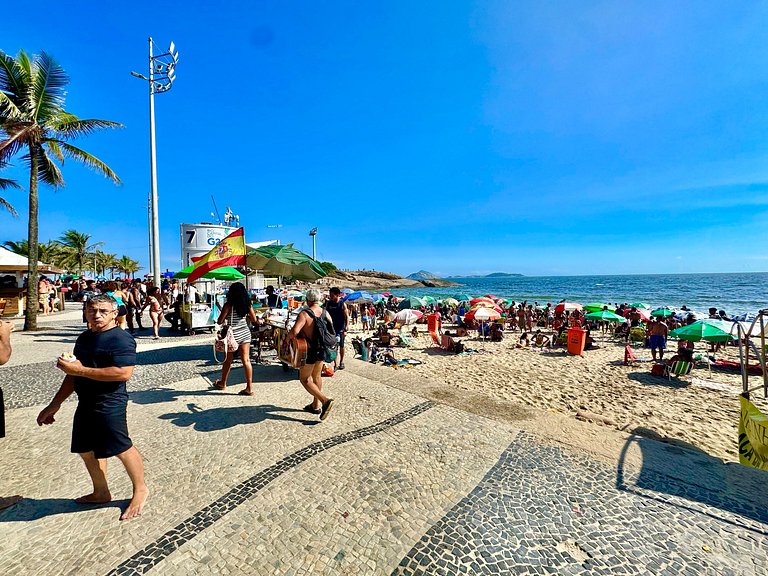 Cobertura duplex vista Praia do Arpoador